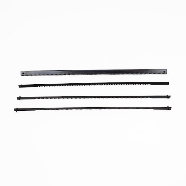 Excel Blades Jewelers Saw Blade, 4 Pack Metal Saw Blades Assorted, 7"Long, 12pk. - 20570