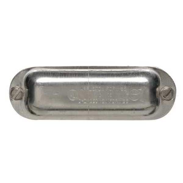 Appleton Electric Conduit Body Cover, 1 in, Aluminum, Form 85 - K100-A