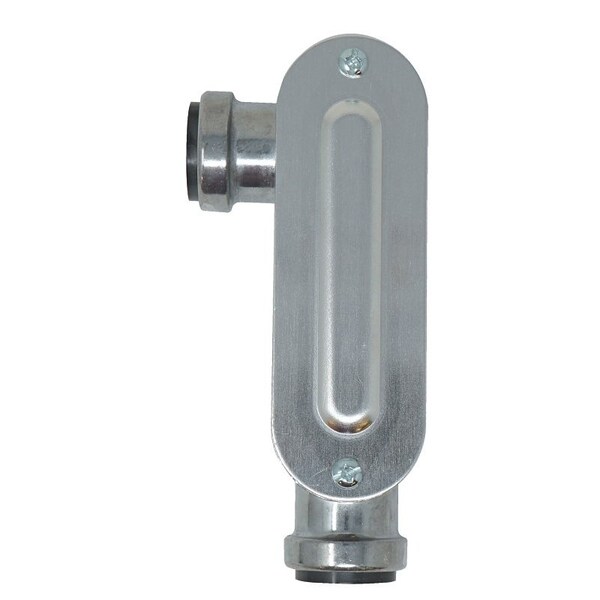 Southwire Conduit Body, 12 in Hub, PushIn, Metal - 65074601