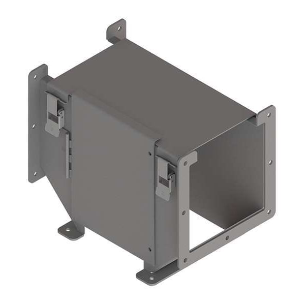 Nvent Hoffman Wireway Tee, 12 Type, NEMA 12 Rating, Steel, Painted - F66LTC