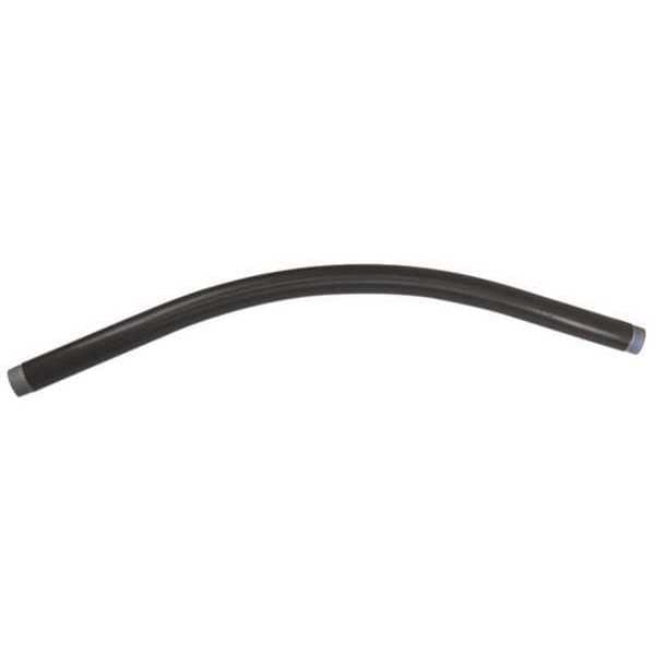 Calbond Radius Elbow Metallic Conduit, 3 in Trade Size, 32 in, Steel, PVC Coated, Black - PV3018SW45