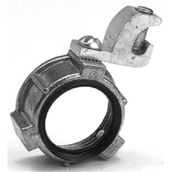 House Conduit Fitting Bushing, 2 in, Die Cast Zinc, Red - HO595639