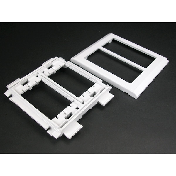 Wiremold Bracket Fitting, Ivory, PVC - 5450