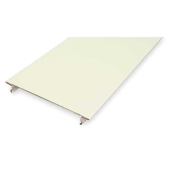 Legrand Cover Plate Raceway, 4000 Series, 4-3/4 in W, 1/4 in H, 5 ft L, Ivory - V4000C