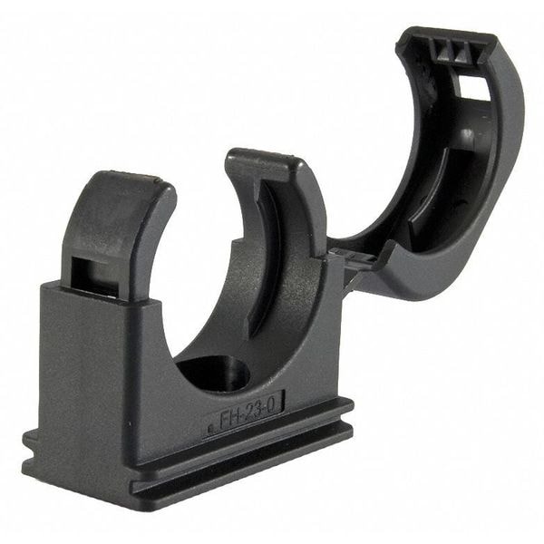 Energy Chain Tubing Support, 0.620in, Black, Polyamides - I-BFH-12-0