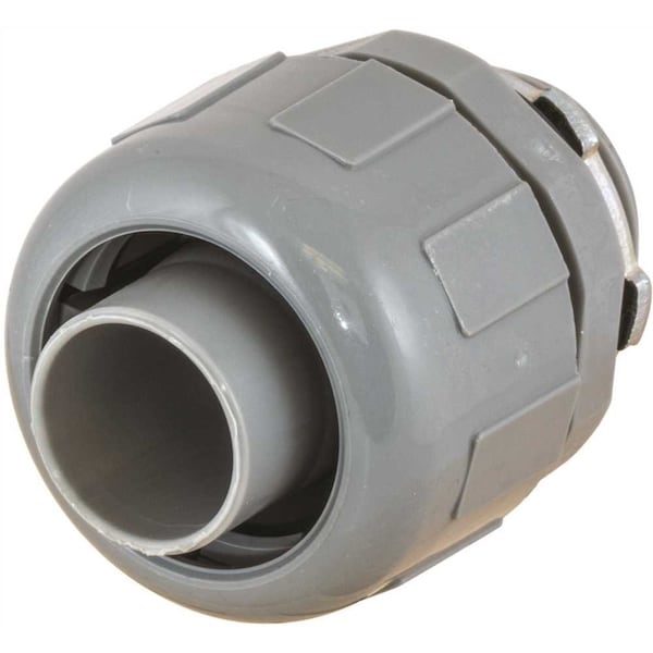 Hubbell Wiring Device-Kellems 1/2 in. Straight Non-Metallic Liquid Tight Male Connector - P050CGY