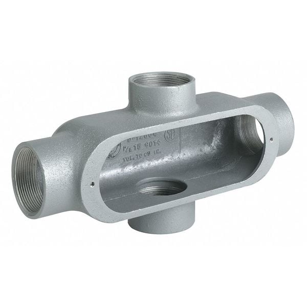Hubbell Killark Conduit Body, 35.0 cu. in Capacity, X Body - OX-5M