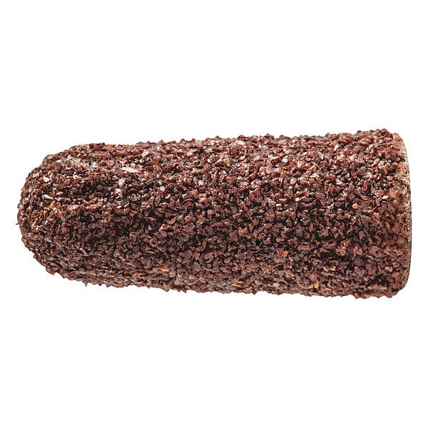 Pferd 1/4" x 5/8" Gorro Abrasivo POLICAP® - Forma L - Óxido de Aluminio - 80 Granos - 46083