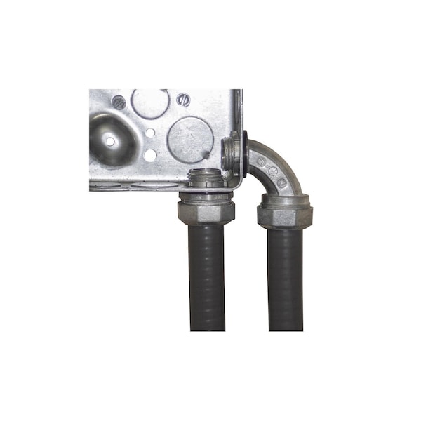 Gampak Sigma Engineered Solutions ProConnex 3/4 in. D Die-Cast Zinc Straight Connector For Liquid Tight 1 p - 49431