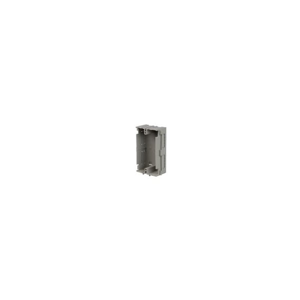 Panduit Raceway Boxes, 4.09'' x 2.34'' x 1.49'', Gray, PVC, 1-Gang, Surface Raceway Hanging Box 10 per Pac - T70HB-X