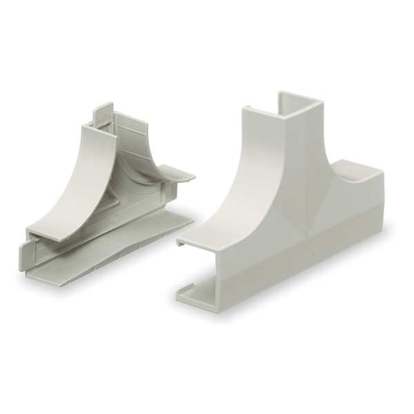 Hubbell Wiring Device-Kellems Tee Base and Cover, White, PVC, Tees - PP1TCBC