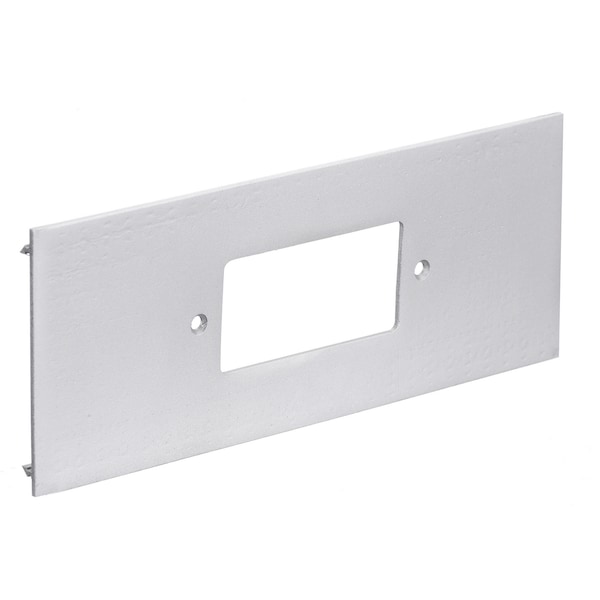 Hubbell Wiring Device-Kellems Metal Raceway, Plate, 1-Gang, StyleLine, HBLALU5000/HBLALU7620 Series - HBLALU57G