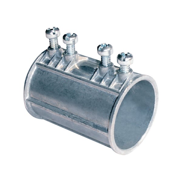 Gampak Sigma Engineered Solutions ProConnex 1-1/4 in. D Die-Cast Zinc Set Screw Coupling For EMT 1 pk - 02-55243