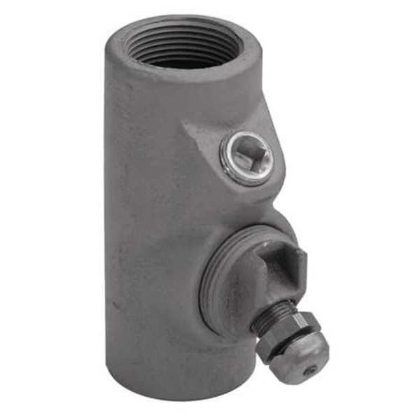 Appleton Electric IMC Sealing, 1 in, Threaded, Aluminum, Powder Coated, Silver - EYDEF100AL