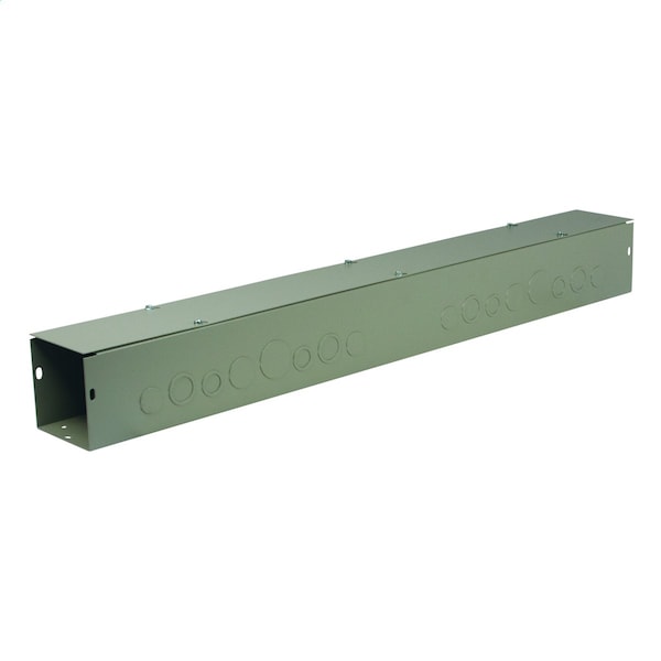 Wiegmann N1 SCR CVR WIREWAY 6X6X12 CRBN STL, GRY - S6612