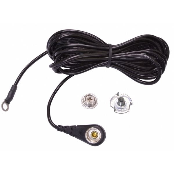 Notrax Black Grounding Cord 10 ft. L - 825SGC10BL