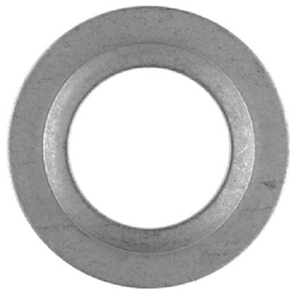 Halex Conduit Fitting Reducing Washer, 1-3/4 in, Zinc Plated, Red - 437863
