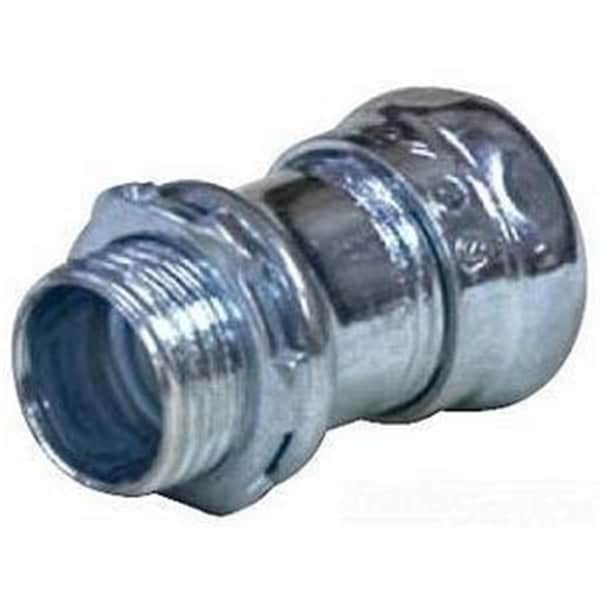 Topaz Electric EMT Connector, Compression, Steel - 655S