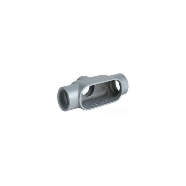 Crouse-Hinds Condulets and Unilets, 3/4'' Hub, Zinc Electroplated/Chromate/Epoxy Powder Coated, Grayloy Iron, Fo - TB27