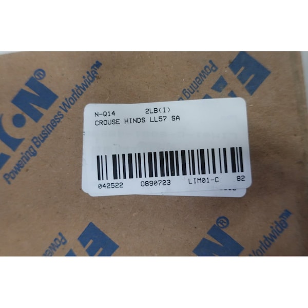 Crouse Hinds Box Of 2 1-1/2in Conduit Outlet Bodies and Box - LL57 SA