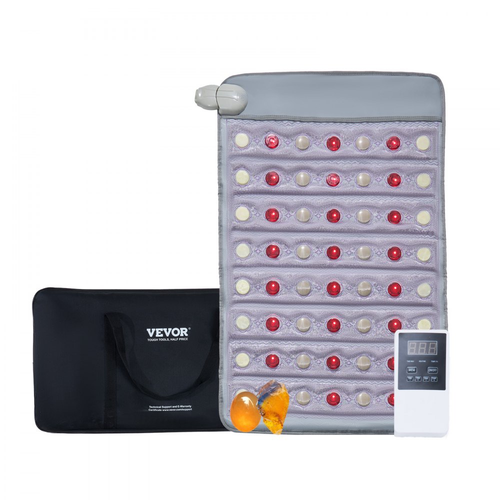 VEVOR Far Infrared Heating Pad Jade & Tourmaline Stones Heating Pad 103 - 159℉ - ZHZSJJRDL32W35SZ9V1