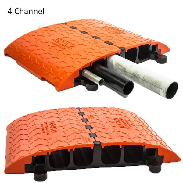 Elasco Products Xtreme Duty 4-Channel- 4.5", two bonus 2" channel Cord Cover - XG4400