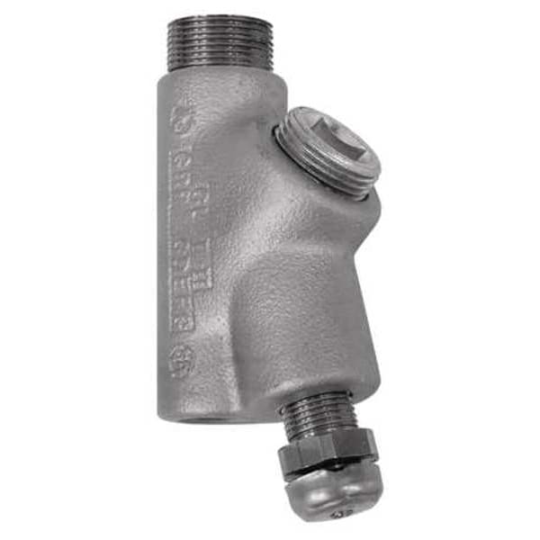 Appleton Electric IMC Sealing, 3/4 in, Threaded, Iron, Powder Coated, Silver - EYD-26