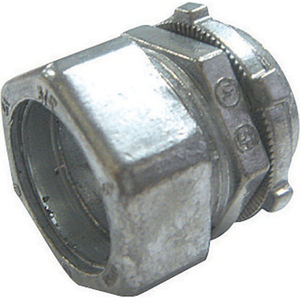 Gampak Sigma Engineered Solutions ProConnex 1-1/2 in. D Die-Cast Zinc Compression Connector For EMT 1 pk - 02-55254