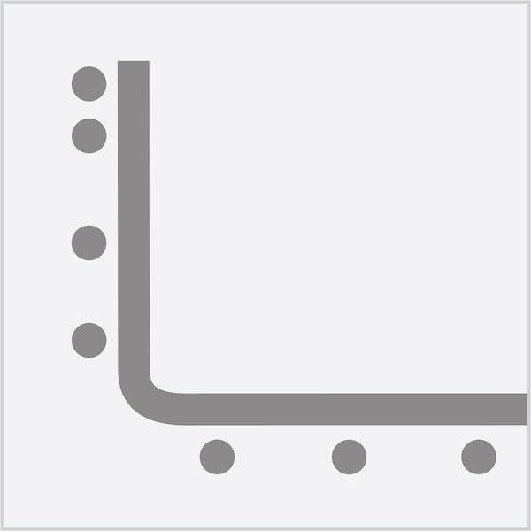Cablofil Wire Mesh Cable Tray, 155 lb Capacity, Steel, Zinc Plated - CF150/300EZ