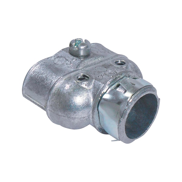 Sigma Engineered Solutions Sigma Engineered Solutions Snap Lock 3/8 in. D Die-Cast Zinc Duplex Connector For AC"	 MC and FMC/RWF - 49631