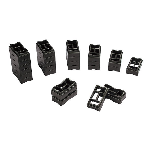 Panduit Stckbletelcocblespcer, Wrbl, PK200 - SACS50-T100