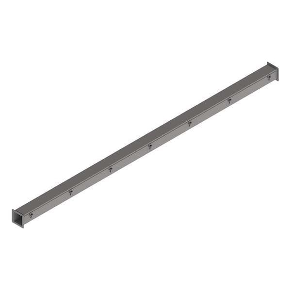 Nvent Hoffman Straight Section Wireway, 12 Rating, Steel, Powder Coated - F44W120