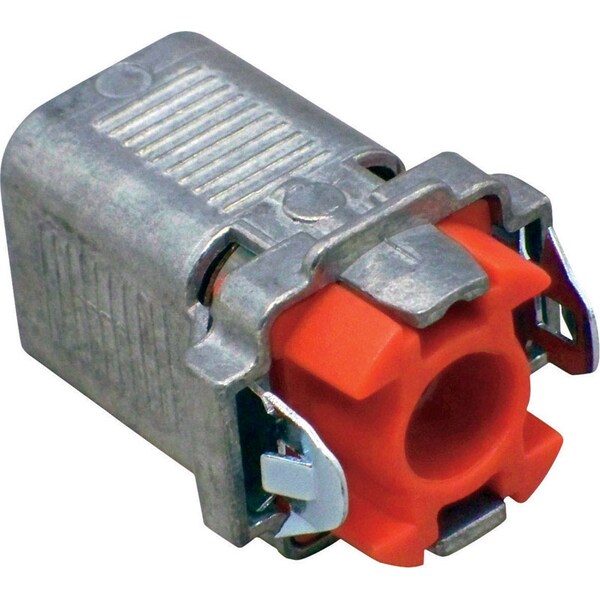 Sigma Engineered Solutions Sigma Engineered Solutions ProConnex 3/8 in. D Die-Cast Zinc Double Snap Lock Connector For AC"	 MC a - 45505