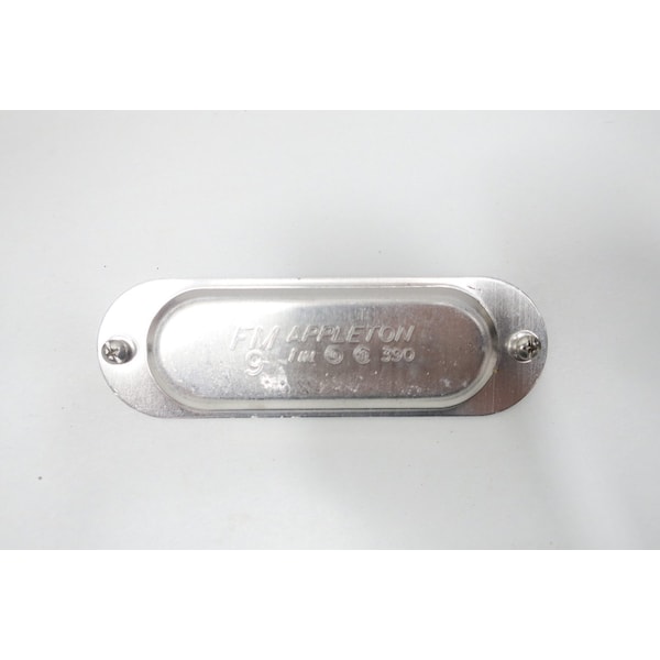 Appleton Electric ALUMINUM FM9 BLANK COVER CONDUIT PARTS AND ACCESSORY, 25PK - APP390