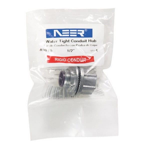 Gampak 49070 0.5 in. Watertight Conduit Hub - 3214749