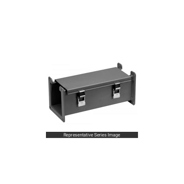 Hammond N12 Wireway, Cross Fitting, Fits 12 x 6, Steel/Gray - 1485FY