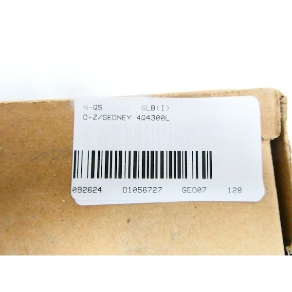 O-Z/Gedney IRON/ZINC 45 DEG GROUNDING LIQUIDTIGHT 3IN CONNECTOR - 4Q4300L