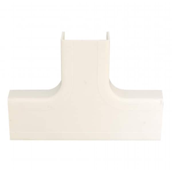 Cable Wholesale Tee Raceway, 31R3 Series, Ivory - 31R3-006IV