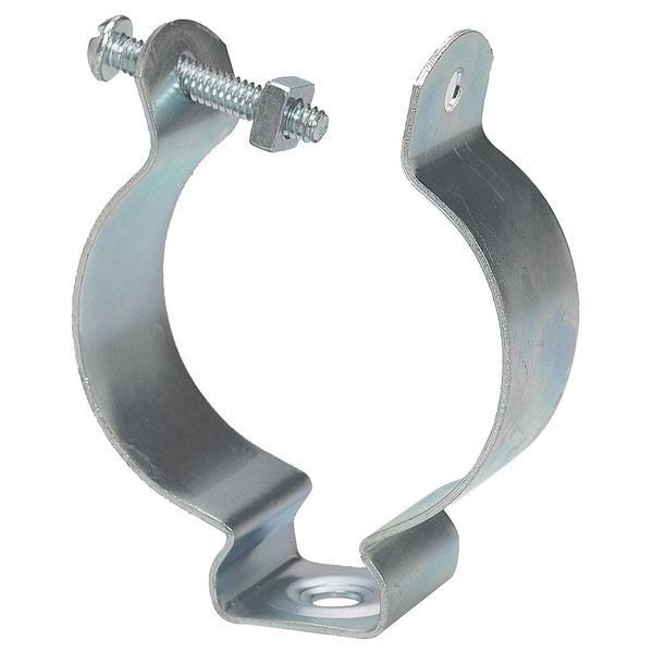 Eaton B-Line Clamp, Conduit; EMT; Pipe; Strut Use, 2 in, Steel, Zinc Plated - BL1450