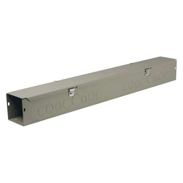 Wiegmann Straight Section Wireway, 1 Rating, Steel, Powder Coated - HS445