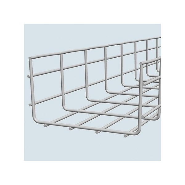 Cablofil Wire Mesh Cable Tray, 76 lb Capacity, Steel, Zinc Plated - CF105/200EZ