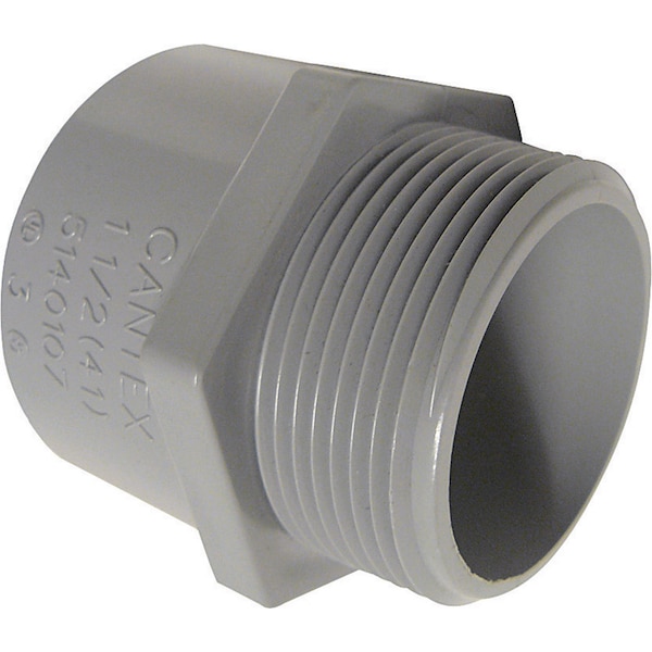 Cantex Cantex 1 in. D PVC Male Adapter For PVC 1 pk - 5140105C