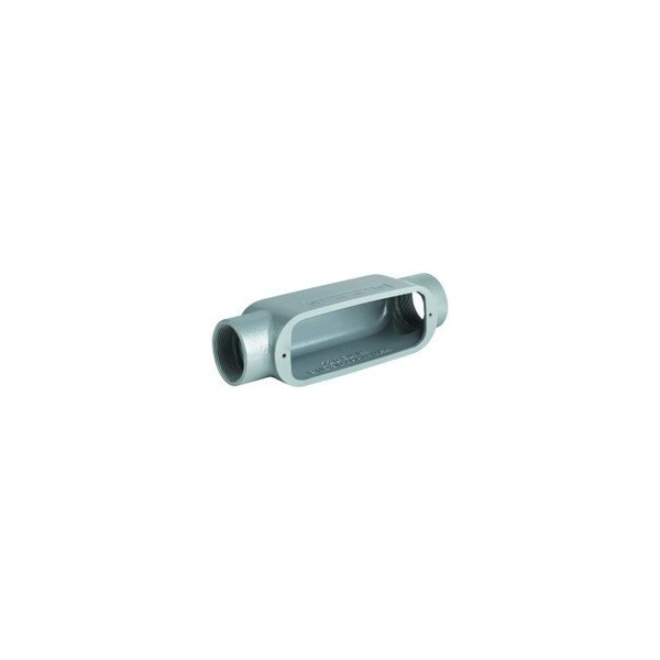 Hubbell Conduit, 4'' Hub, Electrostatically Applied Powder Coated Over Electro Zinc and Chromate Sealant Du - OC-0MCG