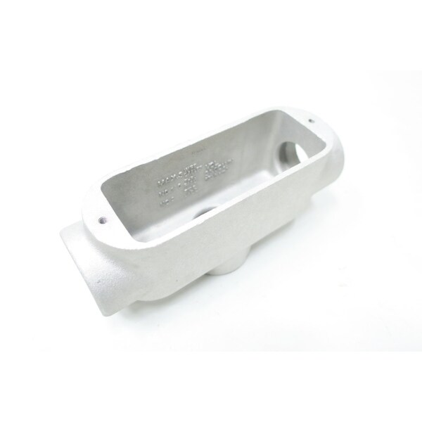 Crouse Hinds CONDULET MARK 9 ALUMINUM TB 1-1/2IN CONDUIT OUTLET BODIES AND Box, 2PK - TB59