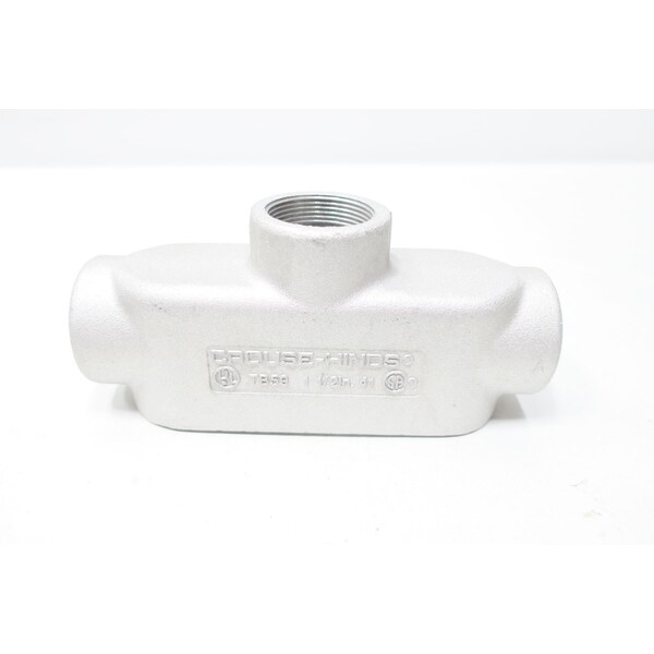 Crouse Hinds CONDULET MARK 9 ALUMINUM TB 1-1/2IN CONDUIT OUTLET BODIES AND Box, 2PK - TB59