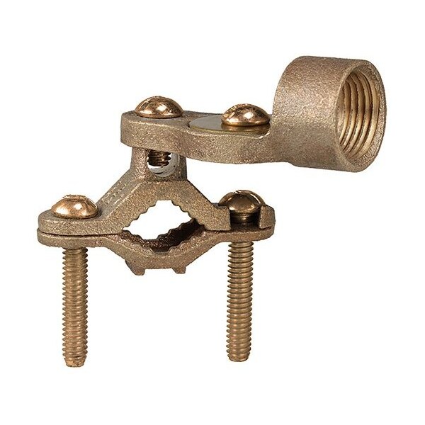Dottie L.H. Dottie 1/2''-1'' Bronze Ground Clamp w/ 1/2'' Hub, 25PK - 29BRZ