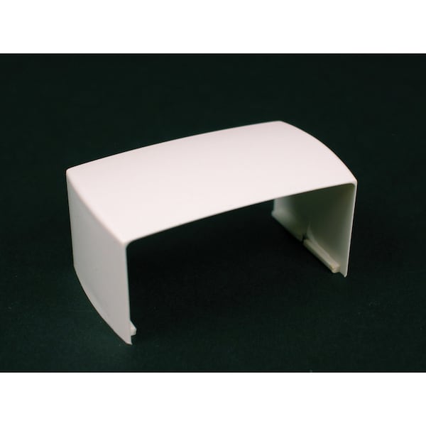 Legrand Cover Clip, PN03, PN05, PN10 Series, 1, 2 Channel, 1 11/16 in W, 13/16 in H, 1 in L, Ivory - PN10F06V