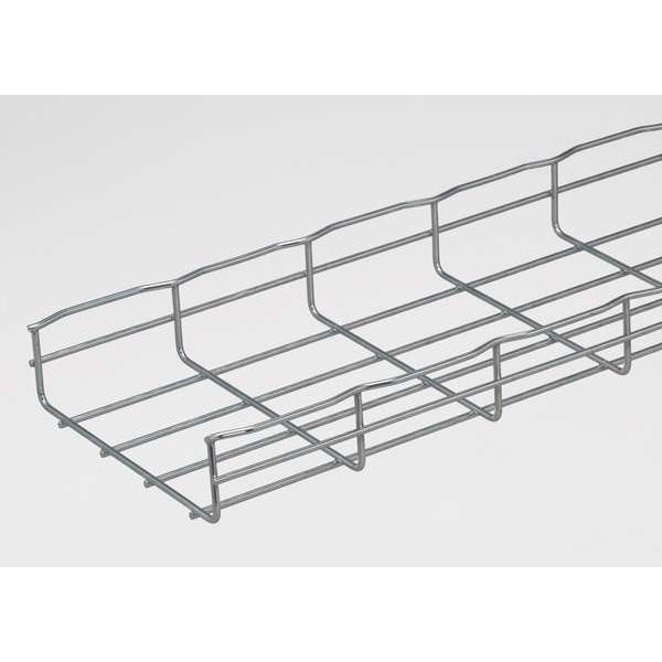 Cablofil Wire Mesh Cable Tray, 36 lb Capacity, Steel, Zinc Plated - PACKCF54/200EZ