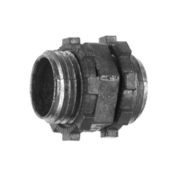 Halex Conduit Fitting Spacer, 1/2 in, Die Cast Zinc, Plain - 91641