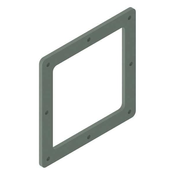 Nvent Hoffman Wireway Closure Plate, 12 Type, NEMA 12 Rating, Steel, Painted - F66LP
